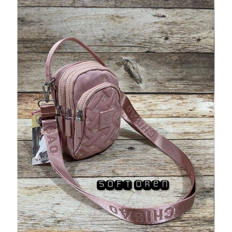 Chibao Tas selempang handphone wanita CBA8182 kanvas AB