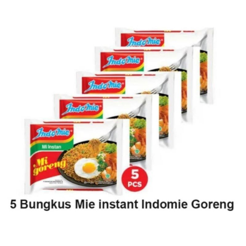 

PAKET HEMAT INDOMIE GORENG 85G (ISI 5 PCS)