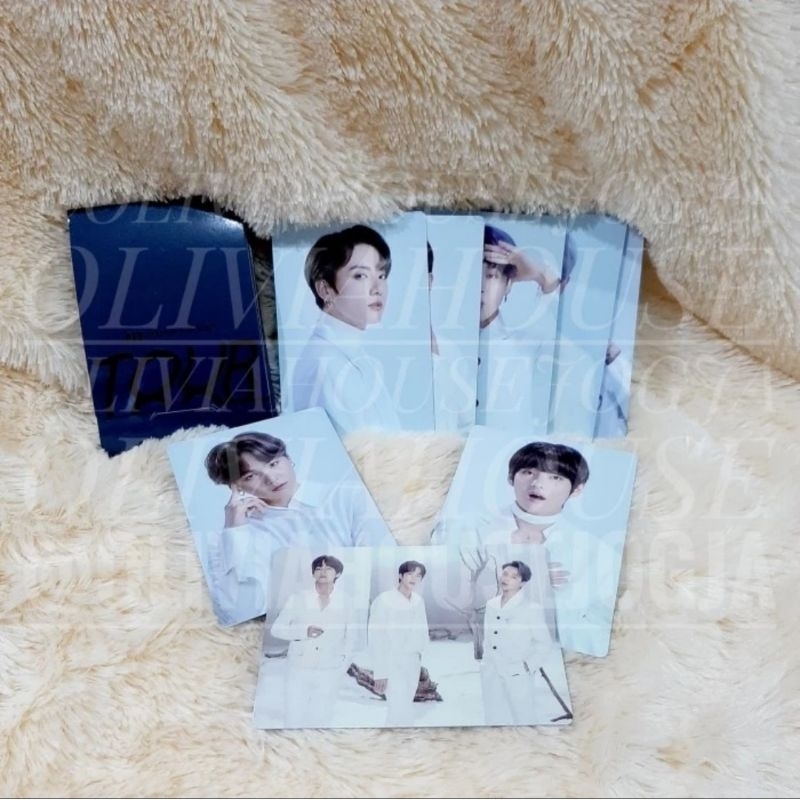 Photocard BTS TOUR Map Of The Soul BTS 7Hitam Mini Photocard BTS Map Of The Soul TOUR BTS 7 Hitam