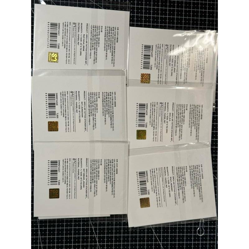 SMCU MD AR TATTOO SEALED JENO IRENE DO HENDERY KYUNGSOO SUNGCHAN JISUNG