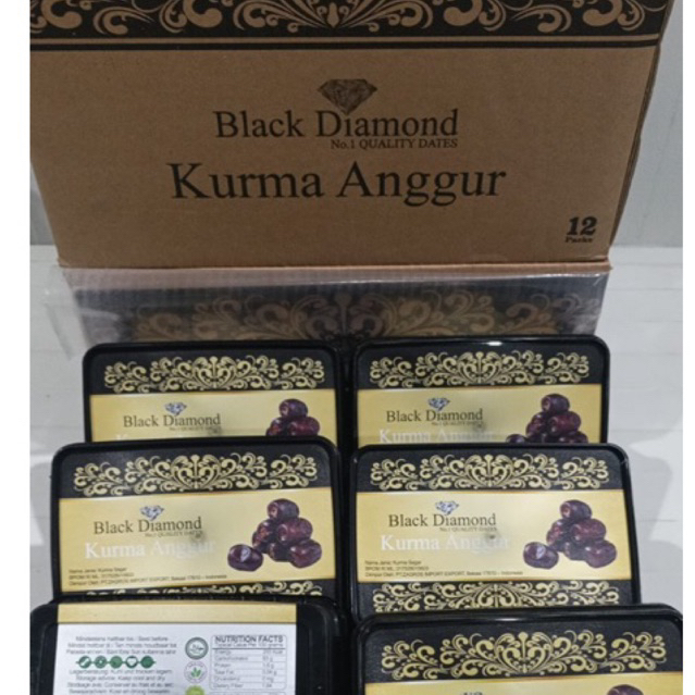 

Kurma Bam Black Diamond 1 Dus / Kurma Bam Murah | Hampers Ramadhan