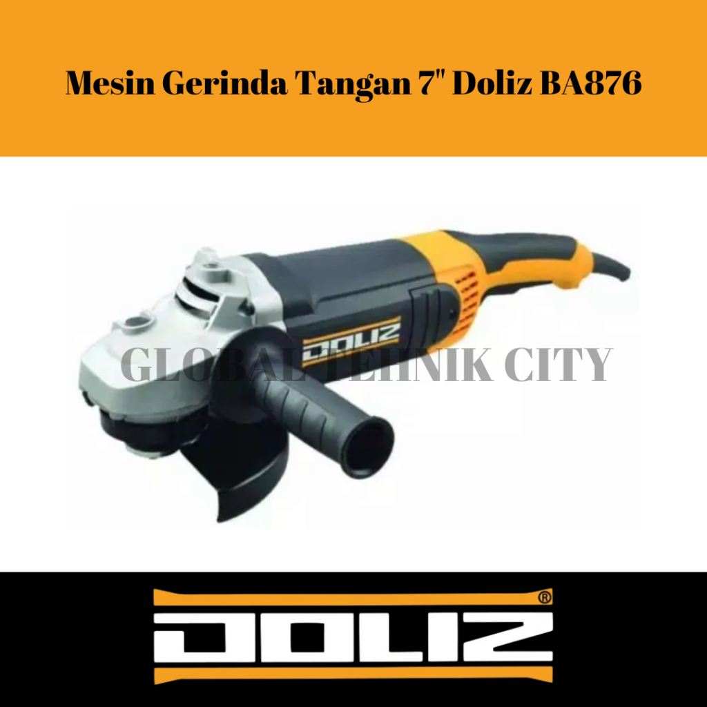 Mesin Gerinda Tangan 7" Doliz BA876