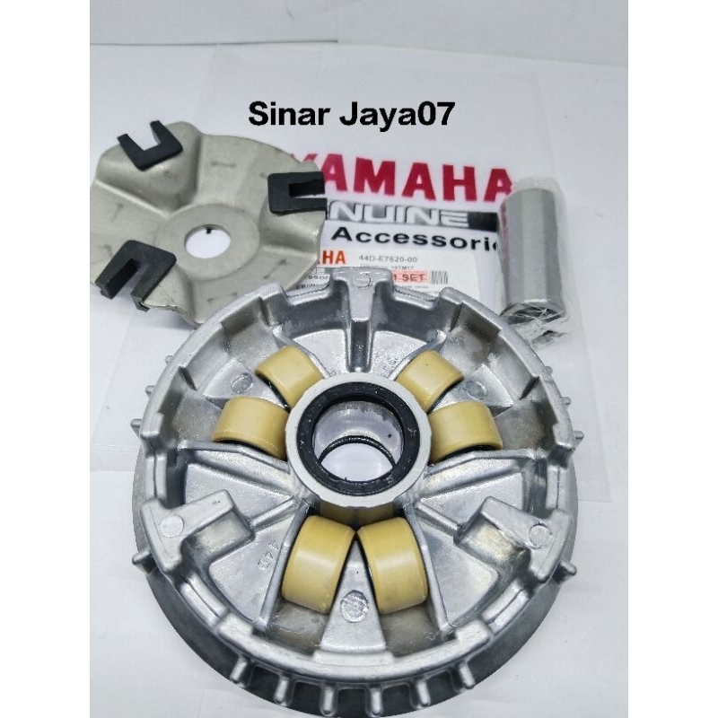 Rumah Roller Assy Set Yamaha Xeon. Xeon RC,Mio ori m3 gt 125  (44D) Ori