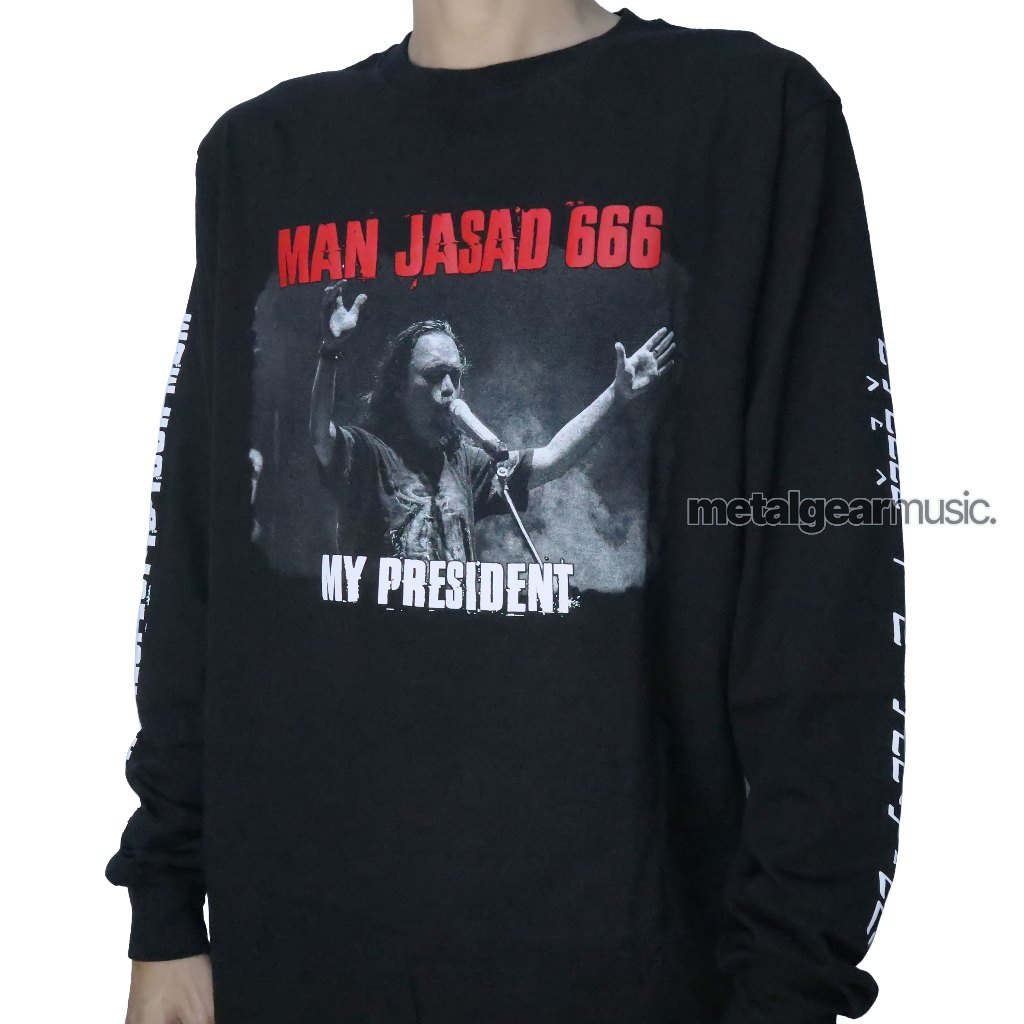 ORIGINAL LONGSLEEVE MAN JASAD - MY PRESIDENT MMXXIV