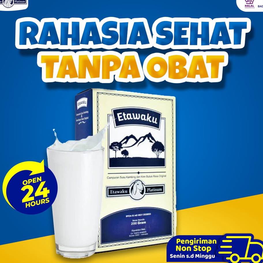 

D2289 Etawaku Susu Kambing Etawa Murni Krimer Bubuk