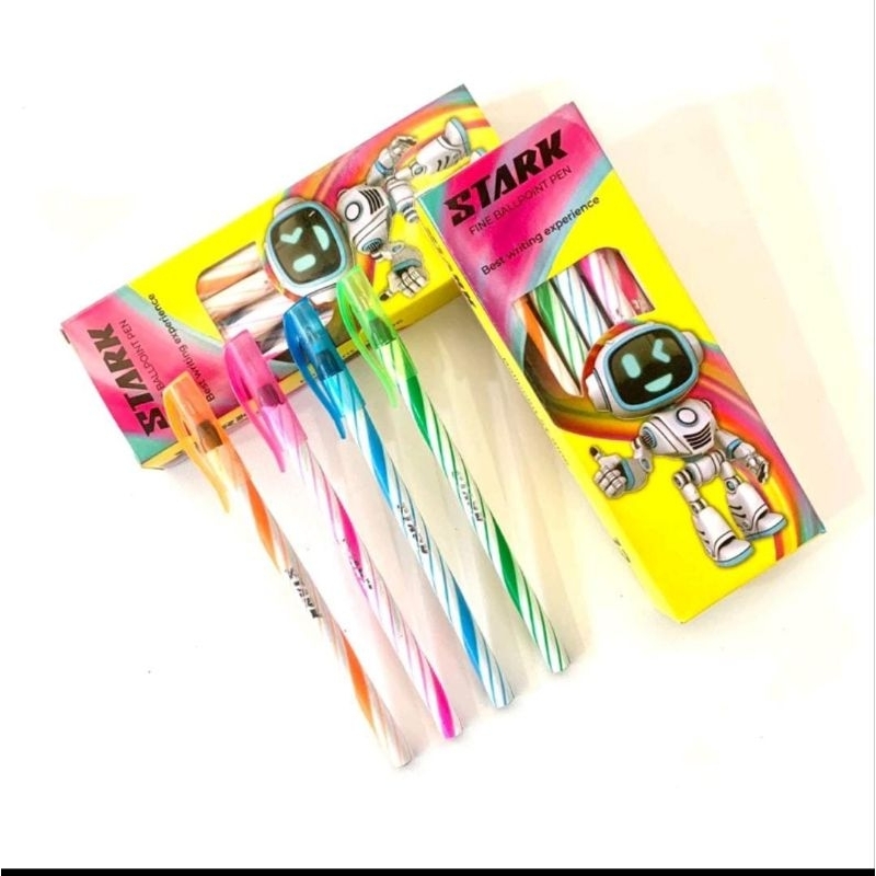 

pulpen satu Box isi 12pcs warna random