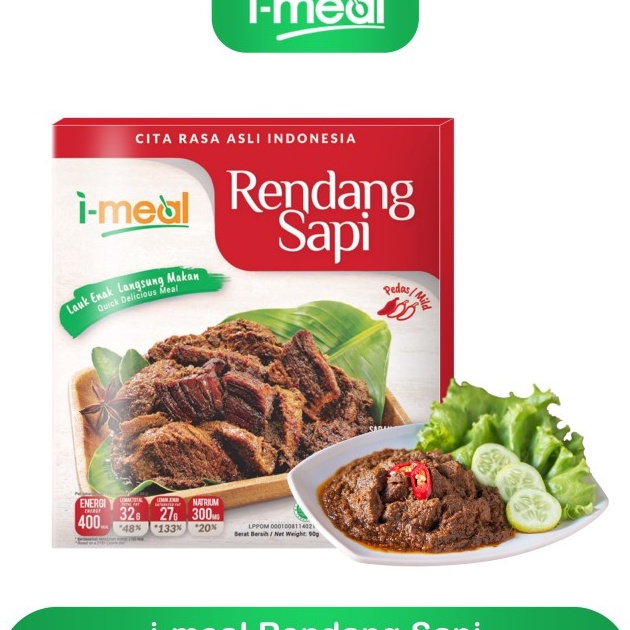 

HOT IMeal Rendang Sapi Siap Saji