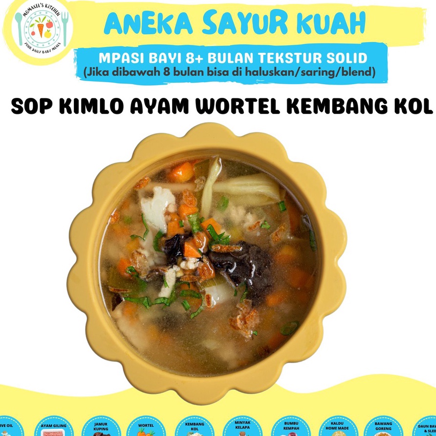 

Free Ongkir SOP KIMLO AYAM KEMBANG KOL WORTEL CATERING MAKANAN BAYI MPASI FROZEN BEKUPENAMBAH BERAT BADAN ANAK