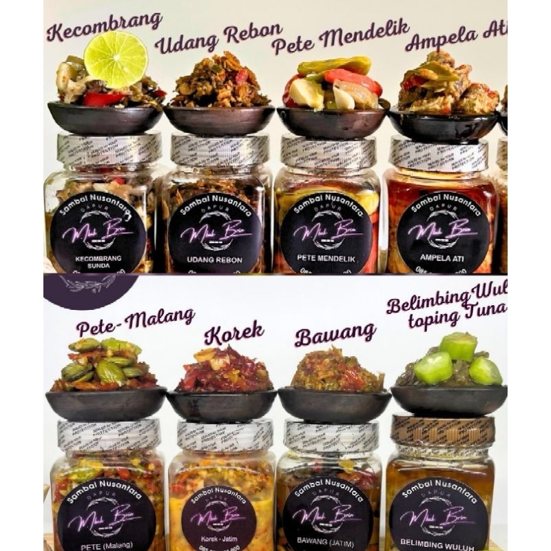 

Sambal Nusantara 200gram Asli Rempah Indonesia Elaamelia