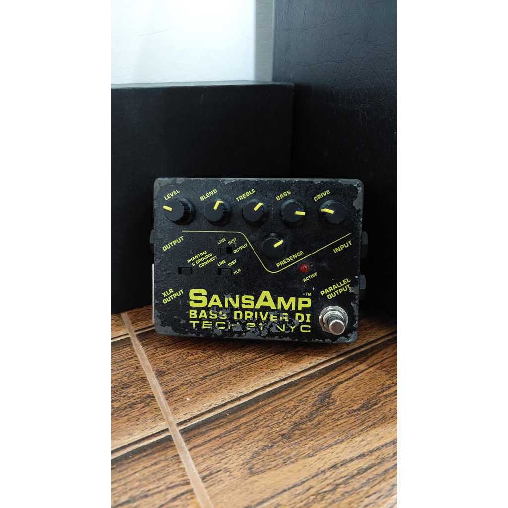 sansamp bass driver  v1 / not hartke bass attack / not behringer bdi21