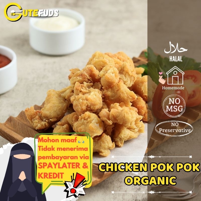 

CHICKEN POK POK 300gram AYAM ORGANIK NO MSG