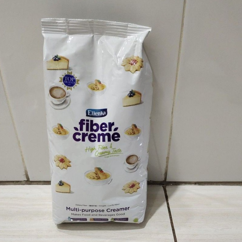 

1212 Fasion sale Fiber creme Ellenka 1 kg pengganti santan dan susu grosir