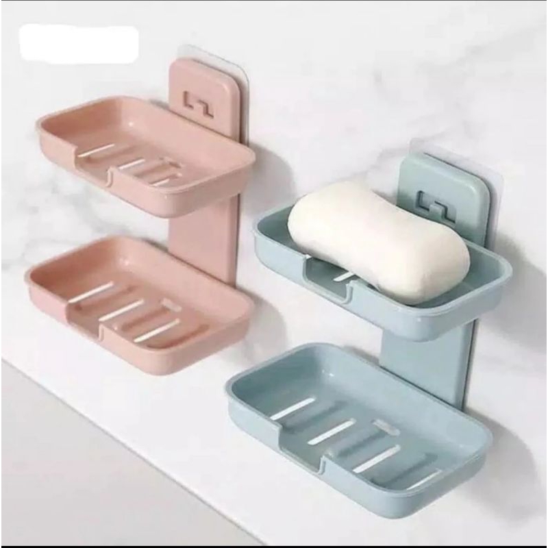 Tempat Sabun Batang 2 Tingkat Tempat Sabun Mandi