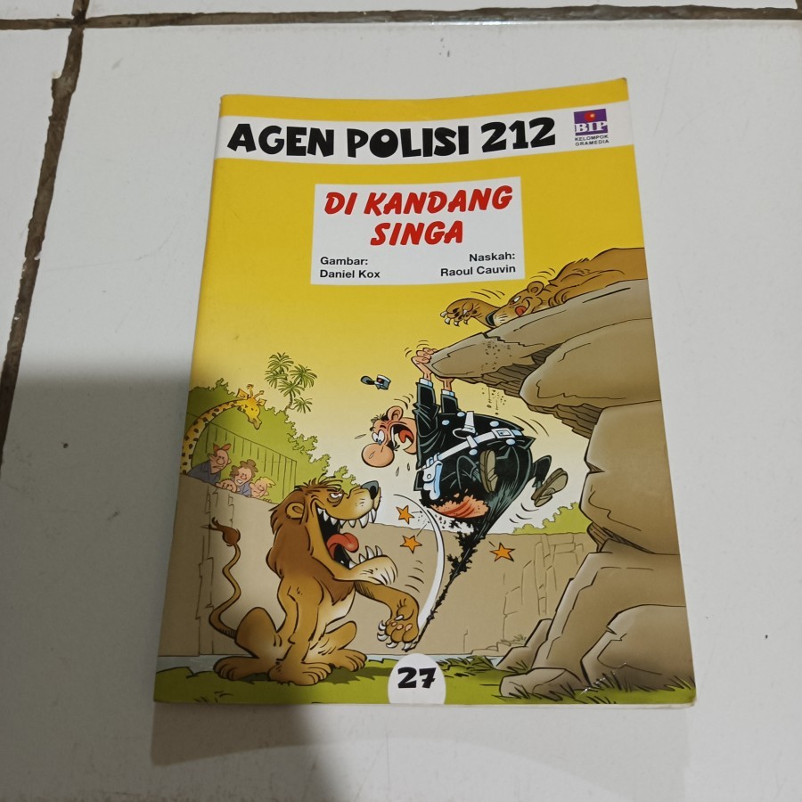 Komik Agen Polisi 212 Di Kandang Singa