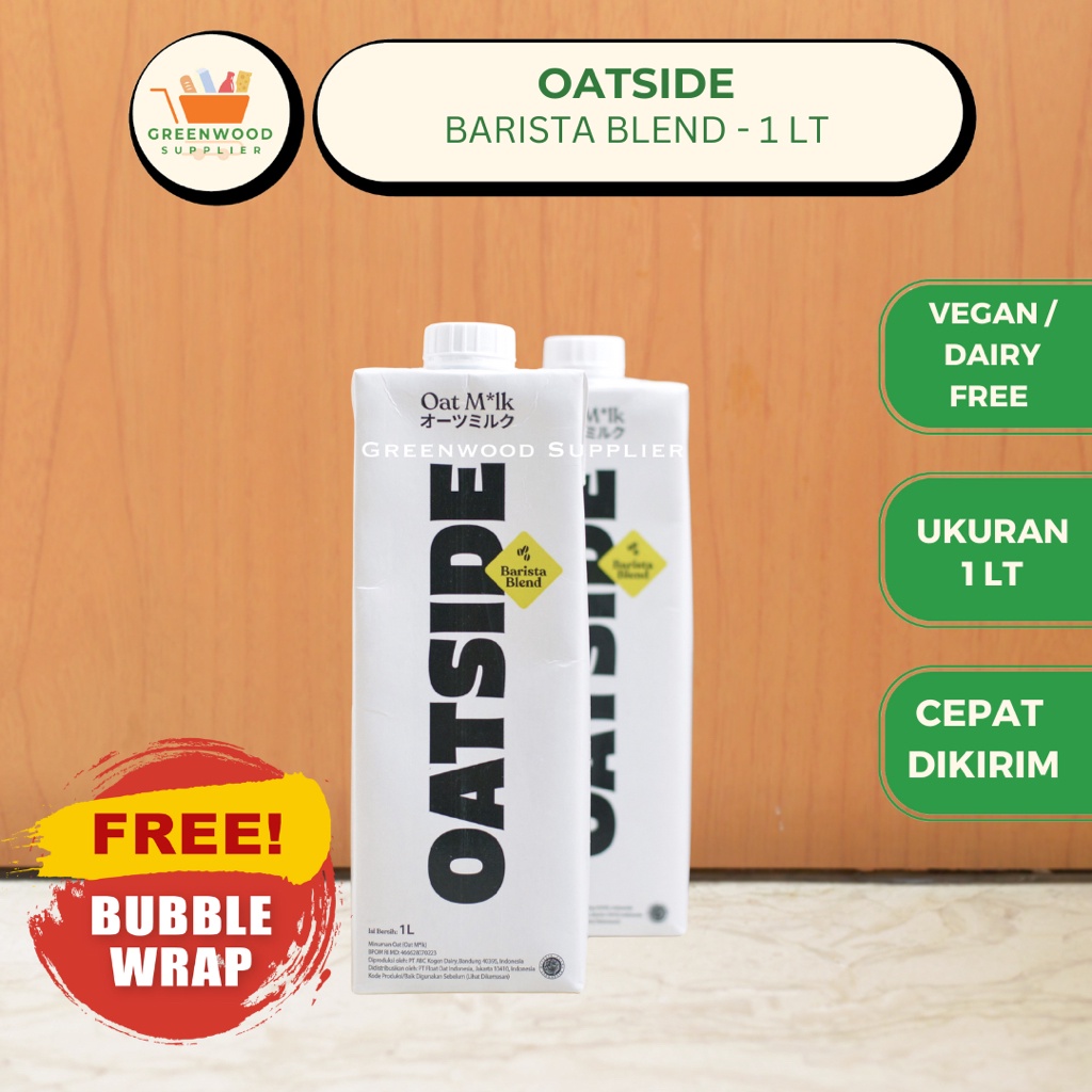 

Star 1212 Oatside Barista Blend Oat Milk 1 Liter 1 Pcs