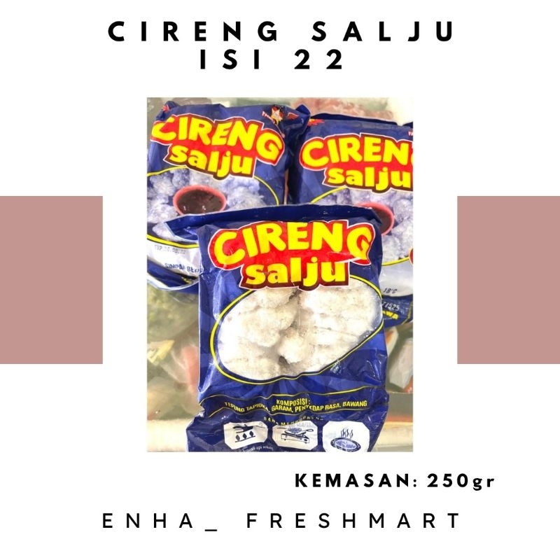 

Cireng Salju Isi 22 250gr