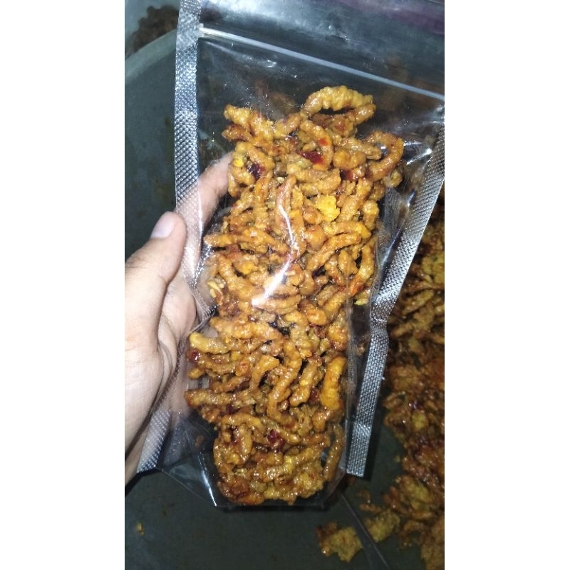

usus crispy/kulit crispy/pedas/original