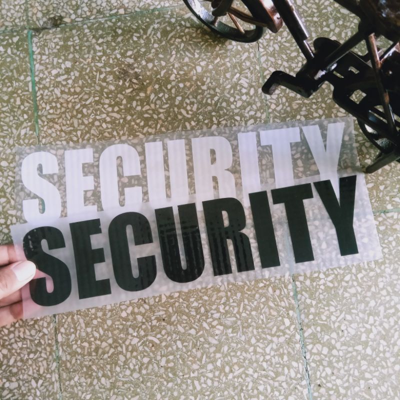 

DTF SATPAM dan SECURITY