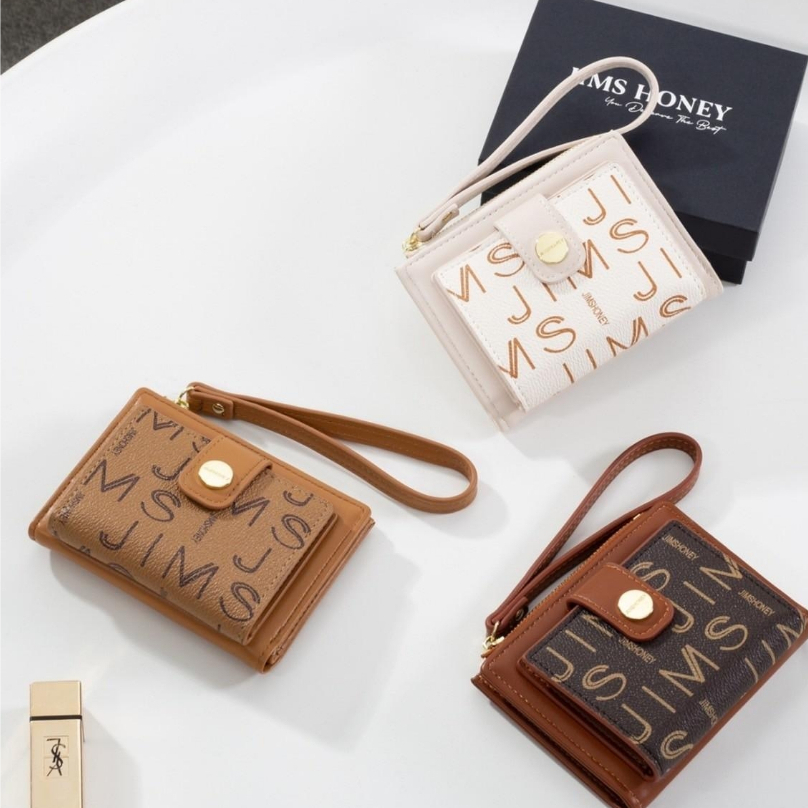 JIMS HONEY RICA WALLET Dompet Kecil Lipat Wanita Cewek Fashion Jimshoney Casual Terbaru