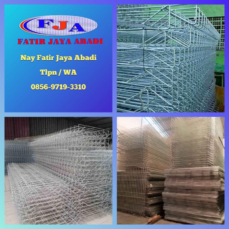 Pagar BRC T.120 x L.240 x Dia 5,5 mm elektropleating