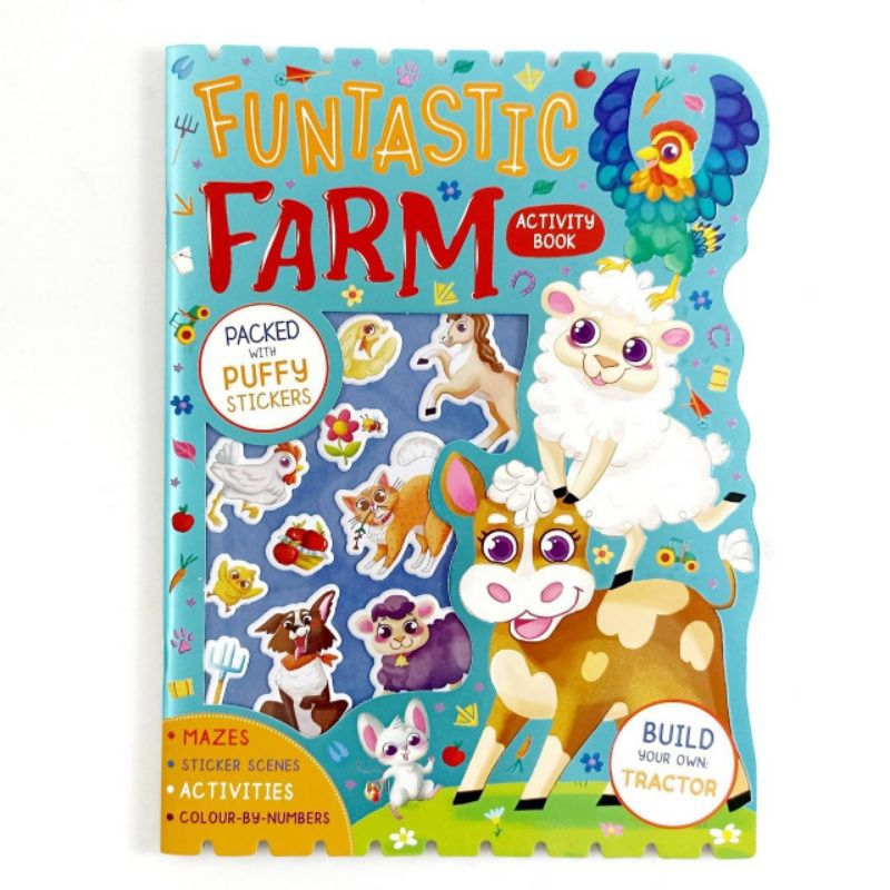Igloo BooksFuntastic Farm Activity Book Packed With Puffy Stickers