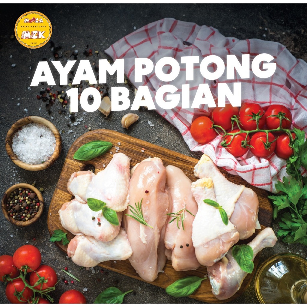 

Ayam Segar Potong 10 bagian