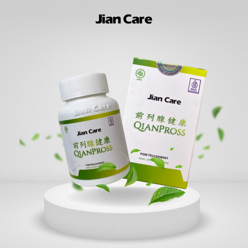 Jiancare QIanpross - Herbal Prostat, Infeksi Saluran Kemih, Masalah Buang Air Kecil