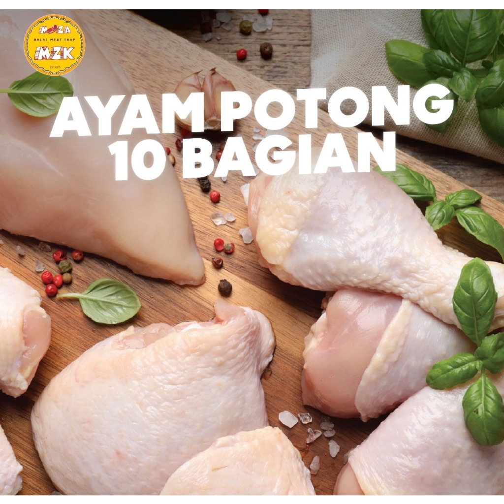 

Ayam Segar Potong 10 bagian