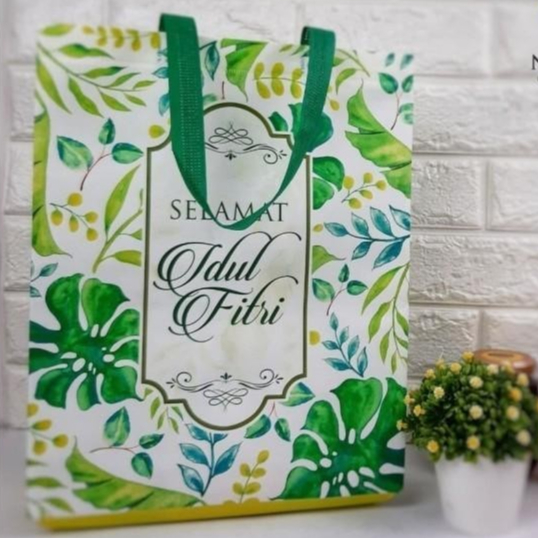 

Goodie Bag Tote Bag Idul Fitri Tanggung / Tas Souvenir Parcel Lebaran 015