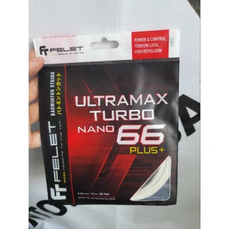 SENAR BADMINTON FELET ULTRAMAX TURBO 66 PLUS ORI