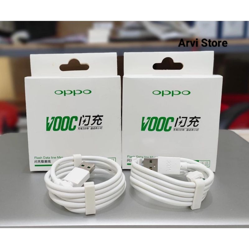 KABEL DATA ORIGINAL / KABEL DATA OPPO VOOC / KABEL DATA OPPO PUTIH MICRO USB, TIPE C