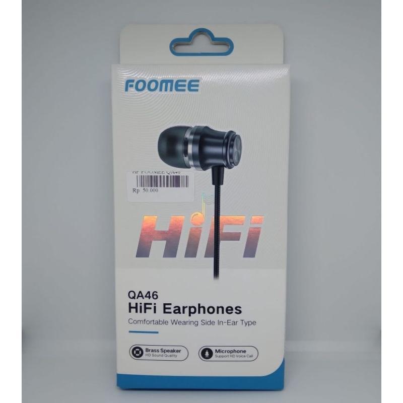 FOOMEE QA46 WIRED HEADSET HiFi Earphones