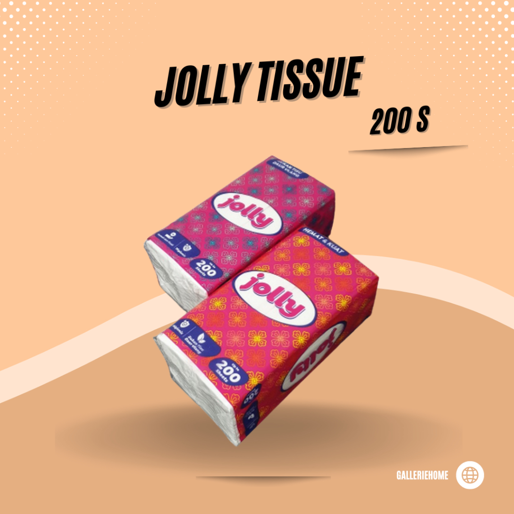 Tissue / Tissue Facial / Tissue JOLLY Facial - 200 sheets