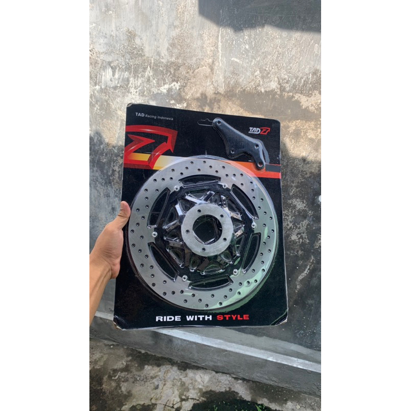 Piringan cakram depan supra gl mp tiger baut 5 lebar 300mm