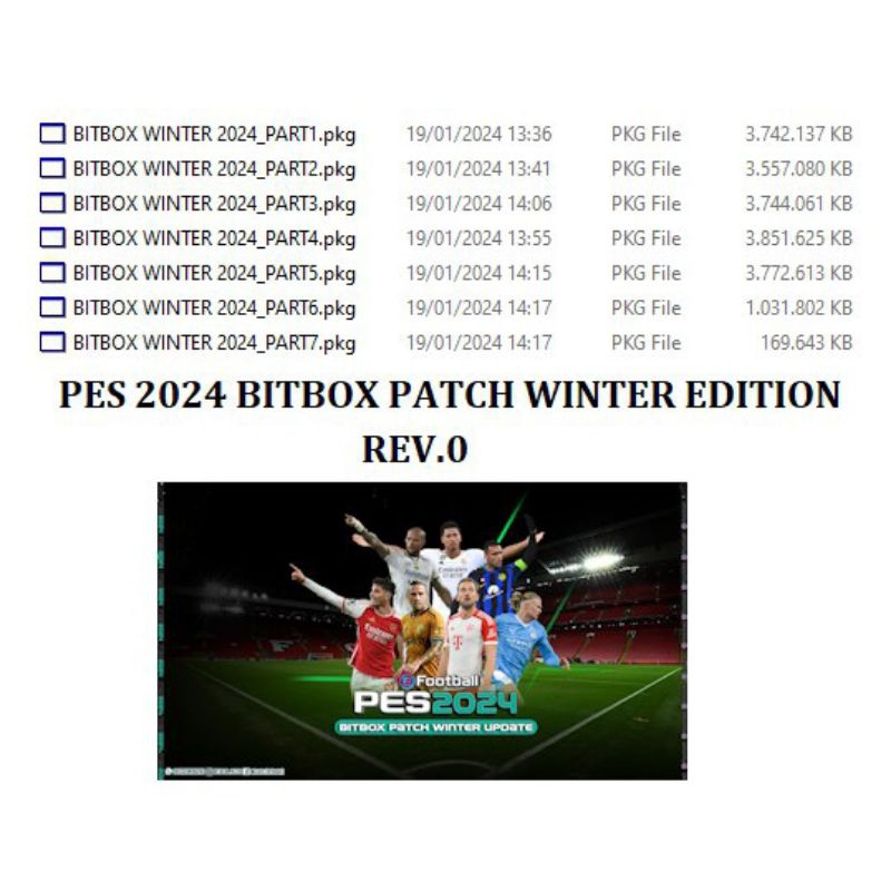 [PS3] eFootball Bitbox Patch Summer 2024