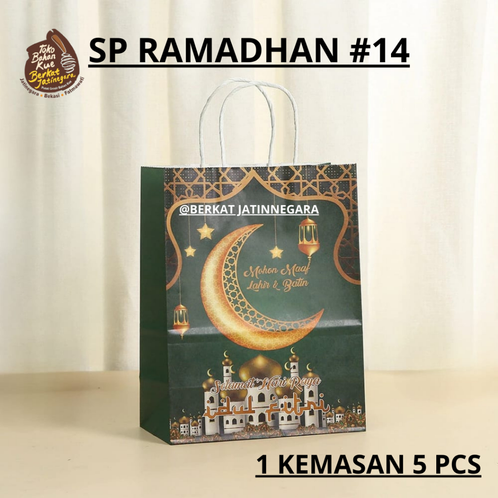 

SP RAMADHAN ISI 5 PCS / TOTE BAG / TAS HAMPERS LEBARAN