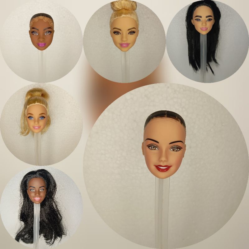 Kepala barbie Mattel