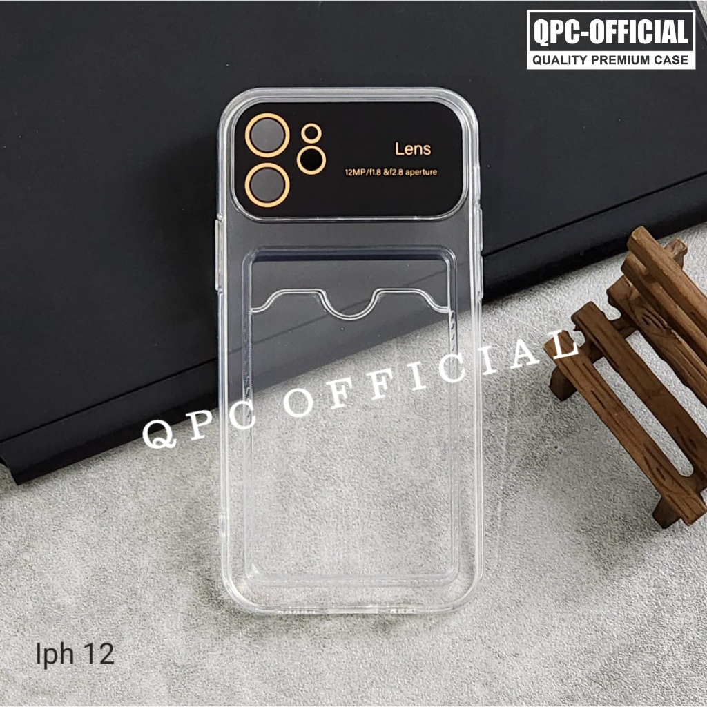 Card Case Big Lens Bening Slot Kartu Case Iphone 12 Iphone 12 Pro Iphone 12 Pro max