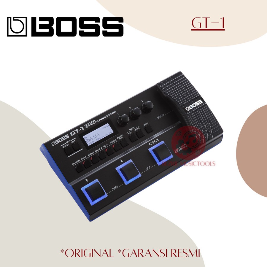 Boss GT1 Guitar multi-effects Pedal Efek Gitar Boss GT-1