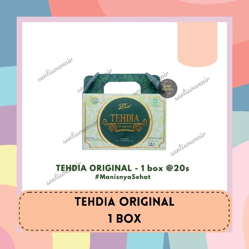 

Tehdia Original 1 box Teh Diabetes