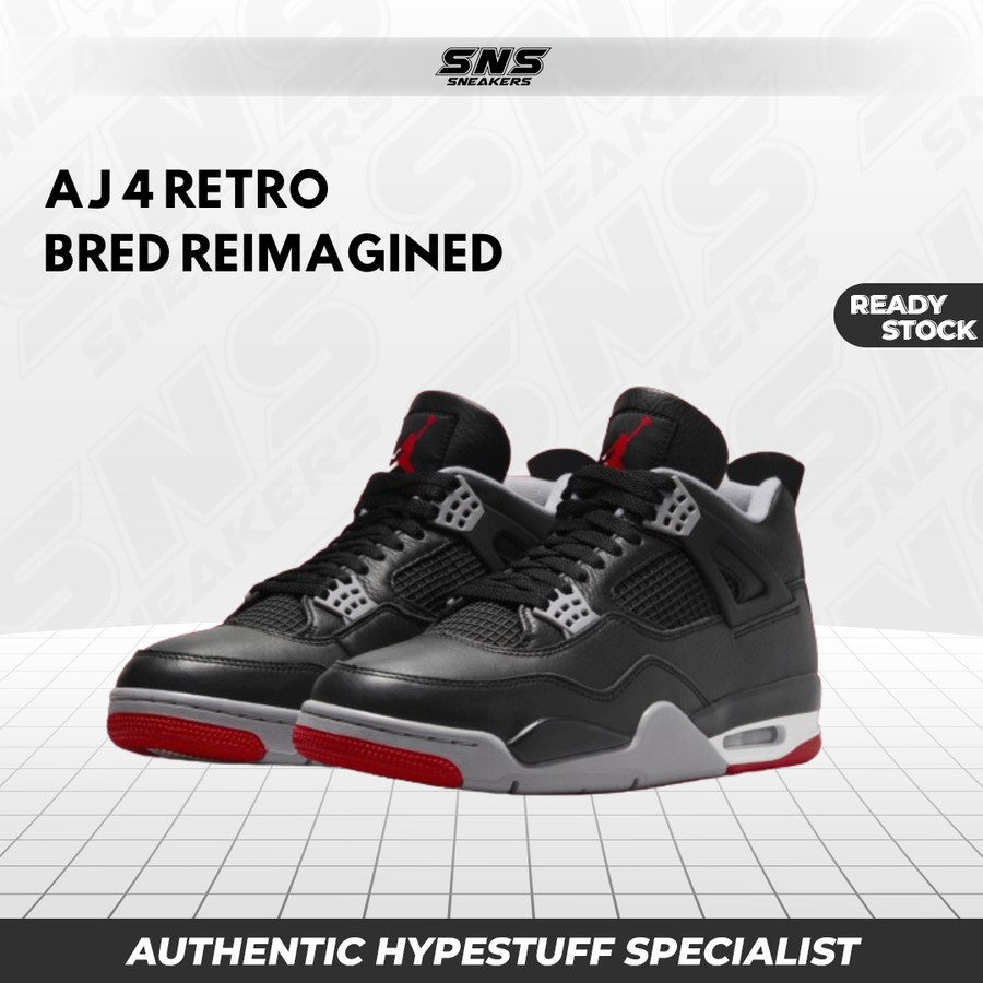 Jordan 4 Bred Reimagined BNIB 100% Original