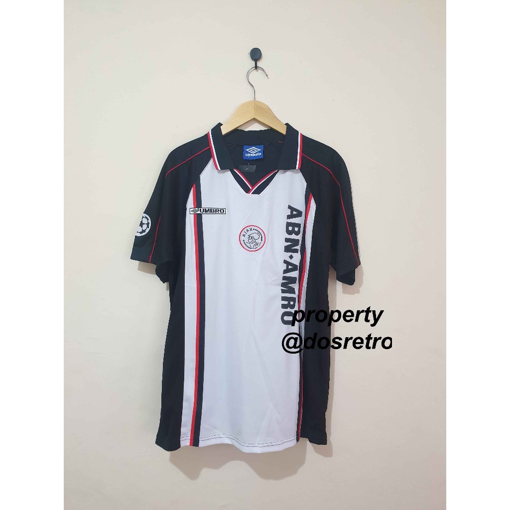 Jersey Retro Rare Ajax Away 1998 1999 LITMANEN
