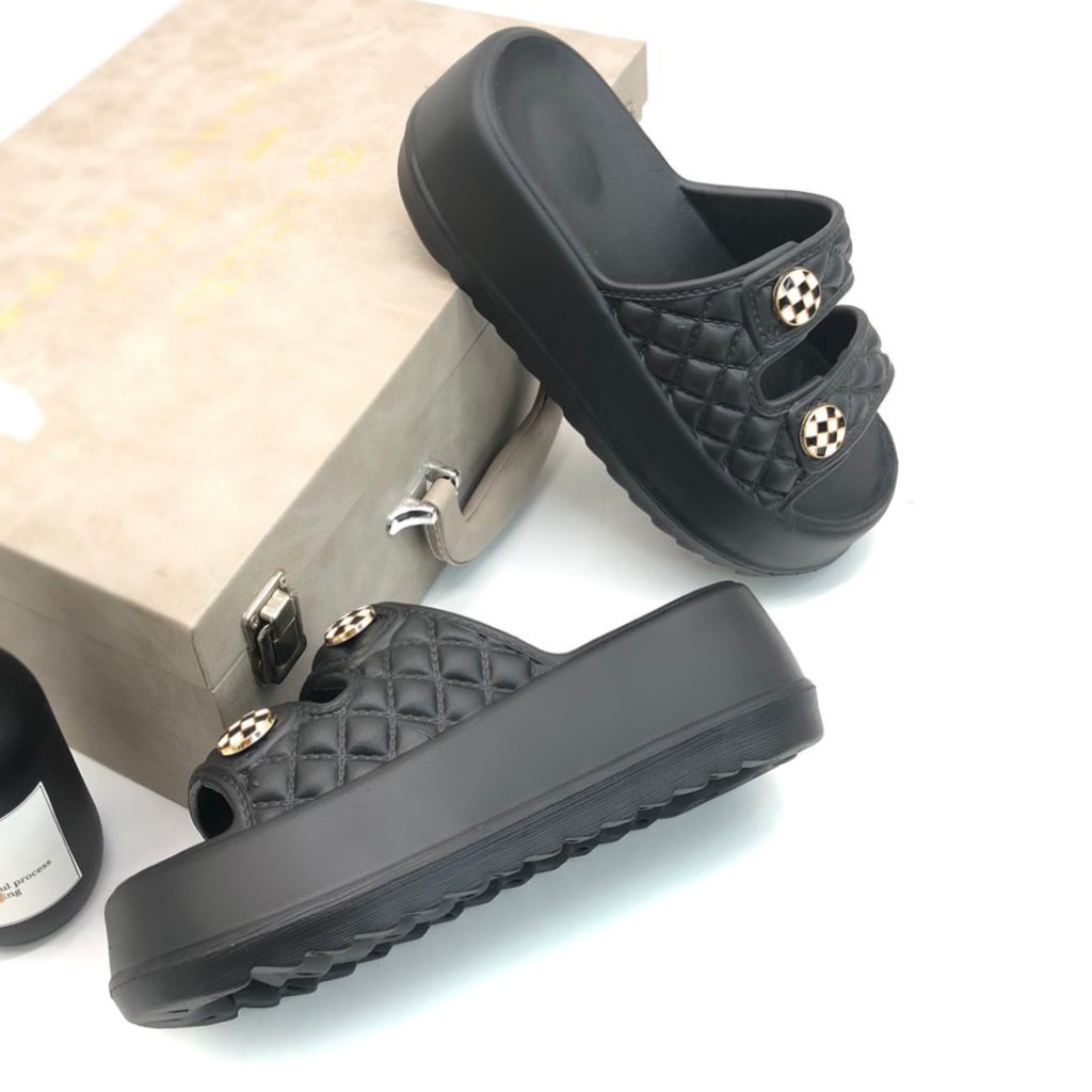 Sandal Fuji Ban 2 Pin LUXURY Terbaru Import 6018-B2