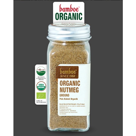 

Bamboe Organic - Nutmeg Ground (Pala Bubuk)
