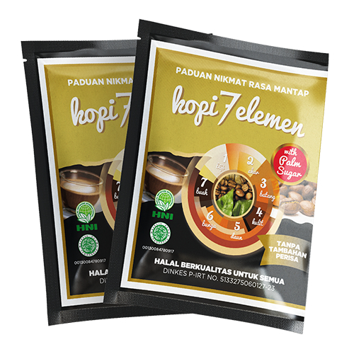 

Kopi 7 Elemen Premium Plus Qusthul Hindi isi 10 Sachet • Kopi yang menyehatkan dari HNI HPAI