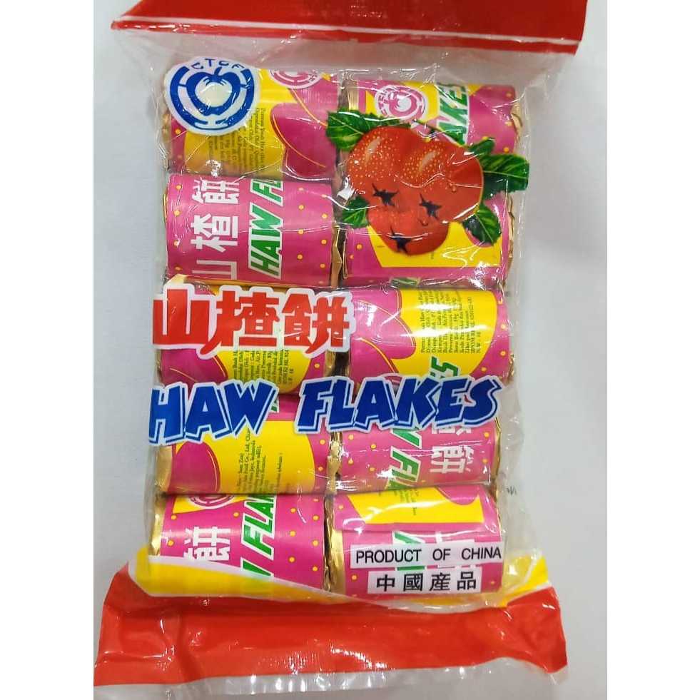 

CTCF Sanca Haw Flakes Candy Permen Coin Koin 80gr Permen Asem Asin Sancha