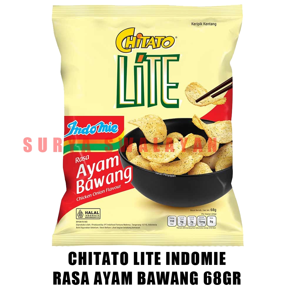 

Chitato Lite Indomie Rasa Ayam Bawang 68 gr