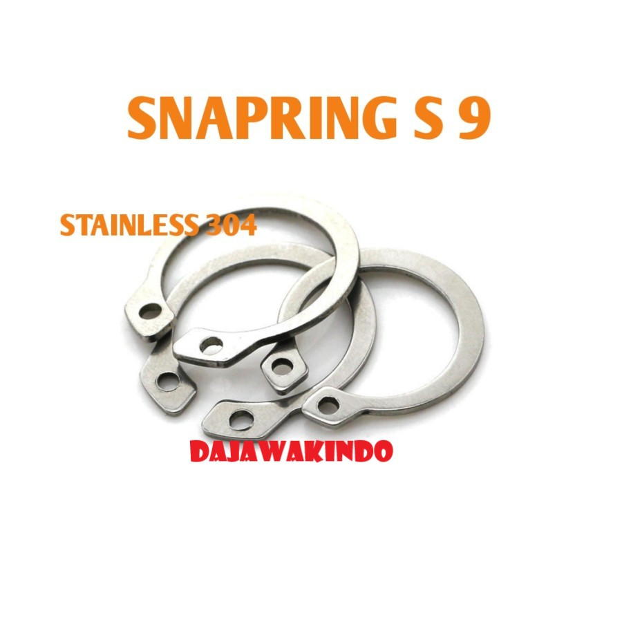 Snapring Stainless Type S9 / Snapring S9 Stainless