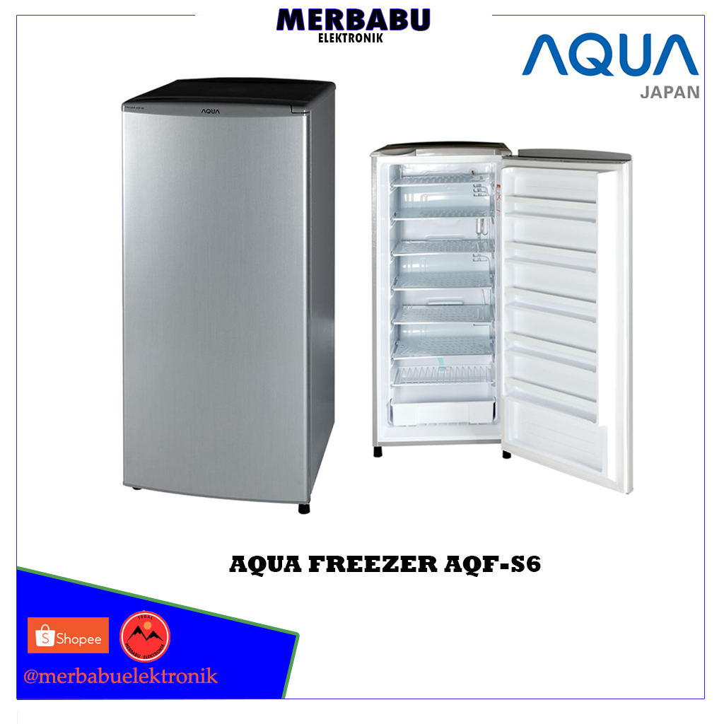 AQUA AQF-S6 Freezer 6 Rak Kapasitas 161L
