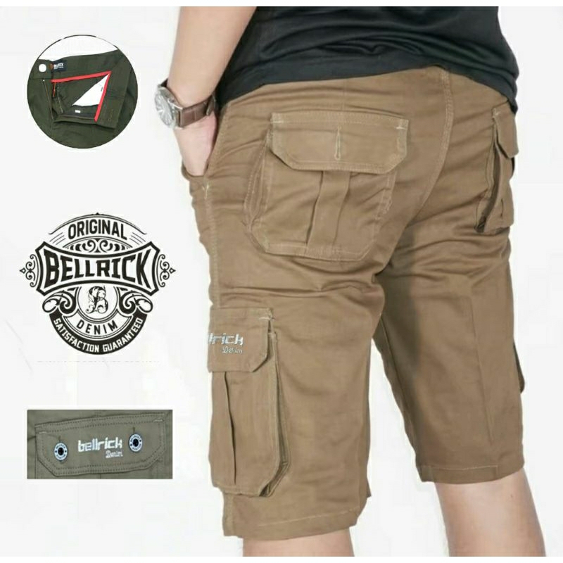 Celana Pendek Cargo Pria - Celana Pendek Cargo Pria Premium Distro - Cargo Pants Pria